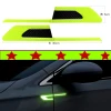 New reflective car stickers, wheel arches, door side decorative stickers, creative and personalized carbon fiber side label stickers for the car body. Please ask for 299 details Picture